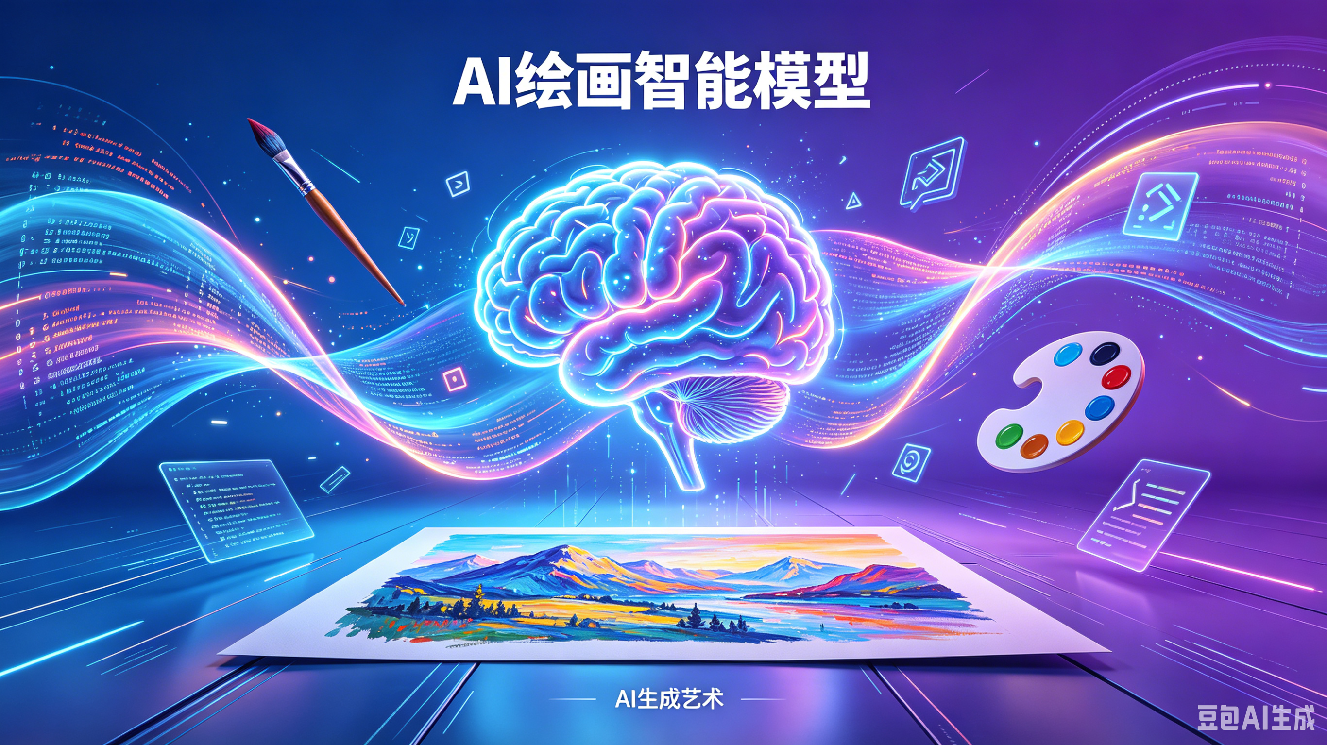 主流 AI 绘画人工智能模型完整分类介绍